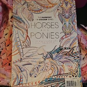 Horses and Ponies Coloring Book
